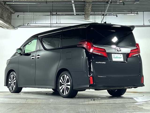 トヨタ アルファード S Cパッケージ 広島県 2020(令2)年 5.9万km ブラック 禁煙/ツインムーンルーフ/セーフティセンス/・プリクラッシュセーフティ/・LTA/LDA/RSA/・先行車発進告知/・オートマチックハイビーム/BSM/RCTA/クリアランスソナー/JBLプレミアムサウンド/純正メーカーナビ/・Bluetooth/CD/DVD/HDMI/フルセグ/パノラミックビューモニター/純正フリップダウンモニター/デジタルインナーミラー/3眼LEDヘッドライト/オートライト/フォグランプ/前ドライブレコーダー（DRT-H68A）/ビルトインETC2.0/合皮シート/シートヒーター/シートベンチレーション/パワーシート/メモリシート/ウッドコンビステアリング/ステアリングスイッチ/ステアリングヒーター/パワーバックドア/スマートキー/プッシュスタート/スペアキー/純正18インチアルミホイール/スペアタイヤ