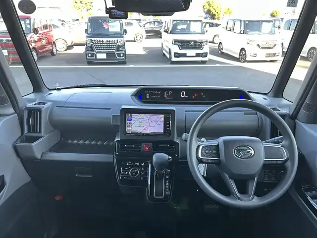 ダイハツ タント カスタム X セレクション 群馬県 2020(令2)年 3.6万km ブラックマイカメタリック 社外7インチSDナビ（FM/AM/CD/DVD/BT/フルセグTV）/ワンオーナー/ETC/バックカメラ/前後ドラレコ/シートヒーター（D+N席）/両側パワースライドドア/ロングスライドシート/プッシュスタート/ステアリングスイッチ/純正フロアマット/純正14インチAW/LEDヘッドライト/LEDフォグライト/取説・保証書・記録簿/前後コーナーセンサー/PWRモード/スマートアシスト/・衝突回避支援/・レーンキープアシスト/・VSC