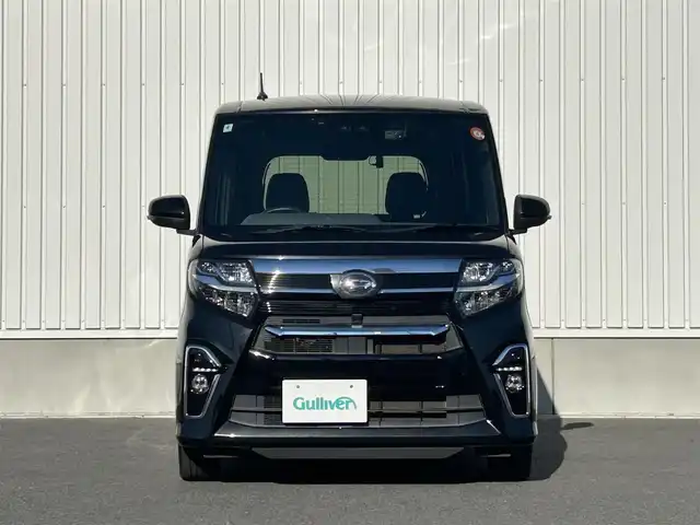 ダイハツ タント カスタム X セレクション 群馬県 2020(令2)年 3.6万km ブラックマイカメタリック 社外7インチSDナビ（FM/AM/CD/DVD/BT/フルセグTV）/ワンオーナー/ETC/バックカメラ/前後ドラレコ/シートヒーター（D+N席）/両側パワースライドドア/ロングスライドシート/プッシュスタート/ステアリングスイッチ/純正フロアマット/純正14インチAW/LEDヘッドライト/LEDフォグライト/取説・保証書・記録簿/前後コーナーセンサー/PWRモード/スマートアシスト/・衝突回避支援/・レーンキープアシスト/・VSC