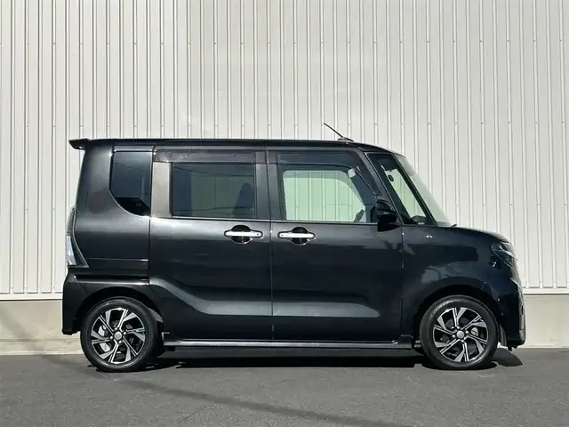 ダイハツ タント カスタム X セレクション 群馬県 2020(令2)年 3.6万km ブラックマイカメタリック 社外7インチSDナビ（FM/AM/CD/DVD/BT/フルセグTV）/ワンオーナー/ETC/バックカメラ/前後ドラレコ/シートヒーター（D+N席）/両側パワースライドドア/ロングスライドシート/プッシュスタート/ステアリングスイッチ/純正フロアマット/純正14インチAW/LEDヘッドライト/LEDフォグライト/取説・保証書・記録簿/前後コーナーセンサー/PWRモード/スマートアシスト/・衝突回避支援/・レーンキープアシスト/・VSC