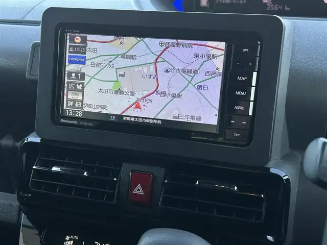 ダイハツ タント カスタム X セレクション 群馬県 2020(令2)年 3.6万km ブラックマイカメタリック 社外7インチSDナビ（FM/AM/CD/DVD/BT/フルセグTV）/ワンオーナー/ETC/バックカメラ/前後ドラレコ/シートヒーター（D+N席）/両側パワースライドドア/ロングスライドシート/プッシュスタート/ステアリングスイッチ/純正フロアマット/純正14インチAW/LEDヘッドライト/LEDフォグライト/取説・保証書・記録簿/前後コーナーセンサー/PWRモード/スマートアシスト/・衝突回避支援/・レーンキープアシスト/・VSC