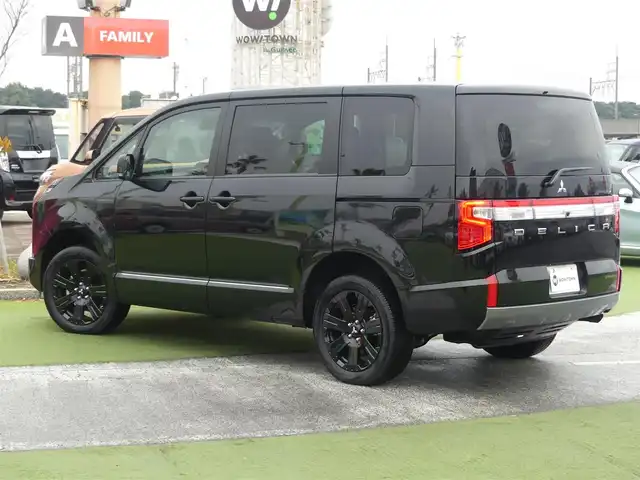 三菱 デリカＤ：５ シャモニー 千葉県 2025(令7)年 0.1千km 黒Ⅱ 登録済未使用車/衝突軽減ブレーキ/・レーンキープアシスト/・ブラインドスポットモニター/・レーダークルーズコントロール/ALPINE製11インチナビ/・型番：EX11NX/・フルセグTV/BT/CD/DVD/USB/HDMI/・バックカメラ/全方位カメラ/両側パワースライドドア/パワーバックドア/アイドリングストップ/電子パーキング/・オートホールド/革巻きステアリング/・ステアリングリモコン/・ステアリングヒーター/・パドルシフト/ハーフレザーシート/・シートヒーター(運転席/助手席)/・パワーシート(運転席)/プッシュスタート/・スマートキー/・スペアキー/LEDヘッドライト/・オートライト/・フォグライト/・オートマチックハイビーム
