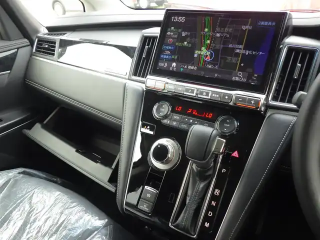 三菱 デリカＤ：５ シャモニー 千葉県 2025(令7)年 0.1千km 黒Ⅱ 登録済未使用車/衝突軽減ブレーキ/・レーンキープアシスト/・ブラインドスポットモニター/・レーダークルーズコントロール/ALPINE製11インチナビ/・型番：EX11NX/・フルセグTV/BT/CD/DVD/USB/HDMI/・バックカメラ/全方位カメラ/両側パワースライドドア/パワーバックドア/アイドリングストップ/電子パーキング/・オートホールド/革巻きステアリング/・ステアリングリモコン/・ステアリングヒーター/・パドルシフト/ハーフレザーシート/・シートヒーター(運転席/助手席)/・パワーシート(運転席)/プッシュスタート/・スマートキー/・スペアキー/LEDヘッドライト/・オートライト/・フォグライト/・オートマチックハイビーム