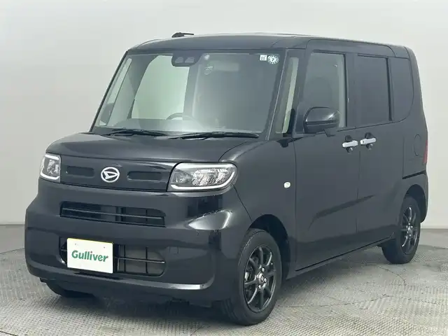 ダイハツ タント X 道央・札幌 2019(令1)年 2.9万km ブラックマイカメタリック ・4WD/・社外ナビ/・バックカメラ/・ワンセグTV/・Bluetooth/・衝突被害軽減ブレーキ/・レーンキープアシスト/・左パワースライドドア/・アイドリングストップ/・コーナーセンサー/・横滑り防止装置/・プッシュスタート/・スマートキー/・電格ミラー