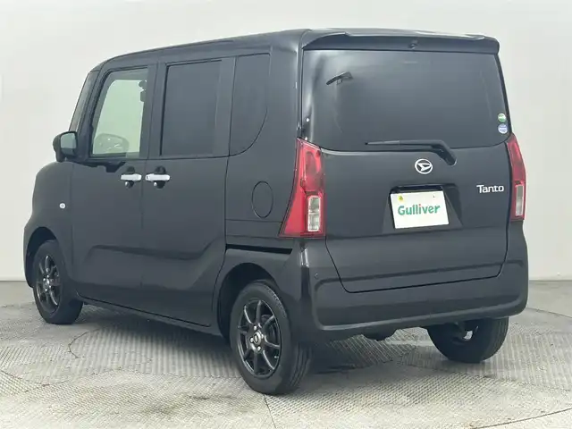 ダイハツ タント X 道央・札幌 2019(令1)年 2.9万km ブラックマイカメタリック ・4WD/・社外ナビ/・バックカメラ/・ワンセグTV/・Bluetooth/・衝突被害軽減ブレーキ/・レーンキープアシスト/・左パワースライドドア/・アイドリングストップ/・コーナーセンサー/・横滑り防止装置/・プッシュスタート/・スマートキー/・電格ミラー
