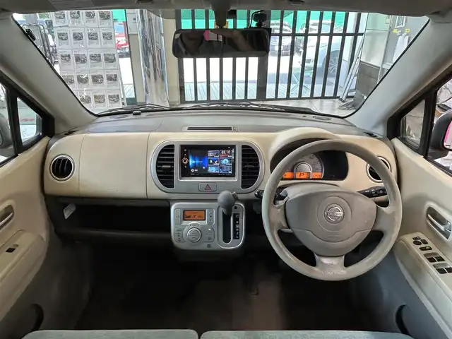 日産 モコ E 東京都 2006(平18)年 6.8万km ブルーイッシュブラック ・ワンオーナー/・ディーラーオプションナビ/（GCX513)/（ワンセグTV/Bluetooth/DVD/CD/USB/AUX/I pod)/・前ドライブレコーダー/（DRY-ST7000)/・電動格納ミラー/・LEDライト/・ライトレベライザー/・リアプライバシーガラス/・フロアマット/・バイザー/・ETC/・社外14インチアルミホイール/・スマートキー/・Wエアバッグ/ABS/・取扱説明書/・保証書
