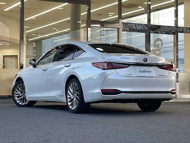 レクサス ＥＳ 300h バージョンL 福島県 2020(令2)年 1.9万km ソニッククォーツ 登録時走行距離　18954キロ/ワンオーナー/サンルーフ/黒革シート/360度カメラ/メーカーナビ/フルセグTV/エアコンシート/レクサスセーフティー/パワーシート/ビルトインETC/パワーバックドア/ビルトインETC/クリアランスソナー/ドライブレコーダー