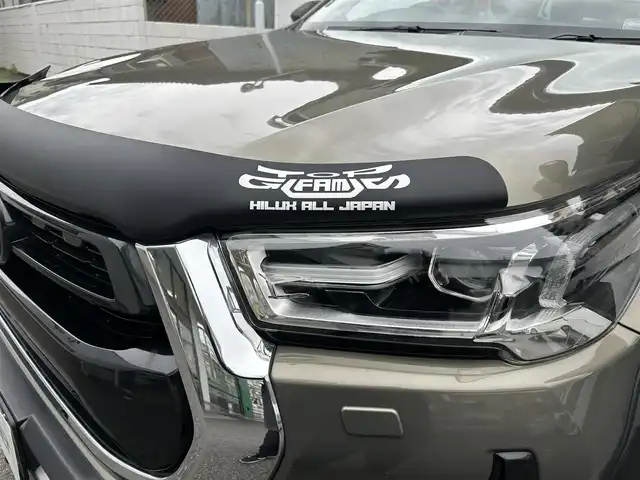トヨタ ハイラックス Z 愛知県 2021(令3)年 5.7万km オキサイドブロンズM ワンオーナー/アルパイン11インチSDナビテレビ/フルセグテレビ/バックカメラ/トヨタセーフティセンス/RAYS17インチAW/黒レザー調シートカバー/社外ハードトノカバー/オーバーフェンダー/フロントカメラ/保証書　取説　スペアキー