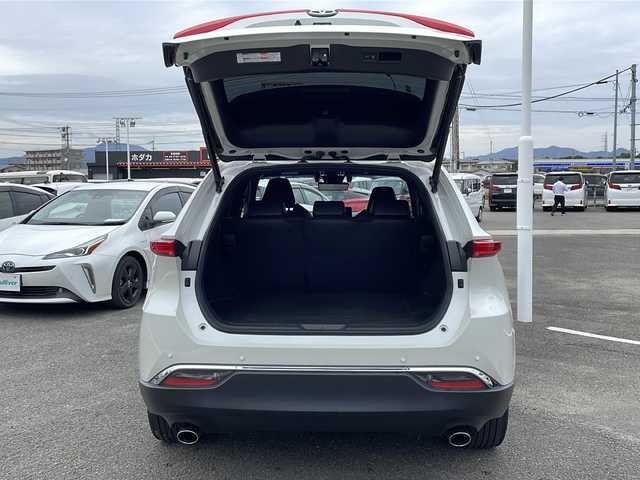 トヨタ ハリアー G 徳島県 2021(令3)年 5.1万km ホワイトパールクリスタルシャイン 純正ナビ/（ラジオ/フルセグ/BT/USB/AUX）/バックカメラ/ビルトインETC/追従式クルーズコントロール/ブラインドスポットモニター/デジタルインナーミラー/オートブレーキホールド/電動リアゲート/合皮シート/D席パワーシート/前後コーナーセンサー/LEDヘッドライト/純正フロアマット