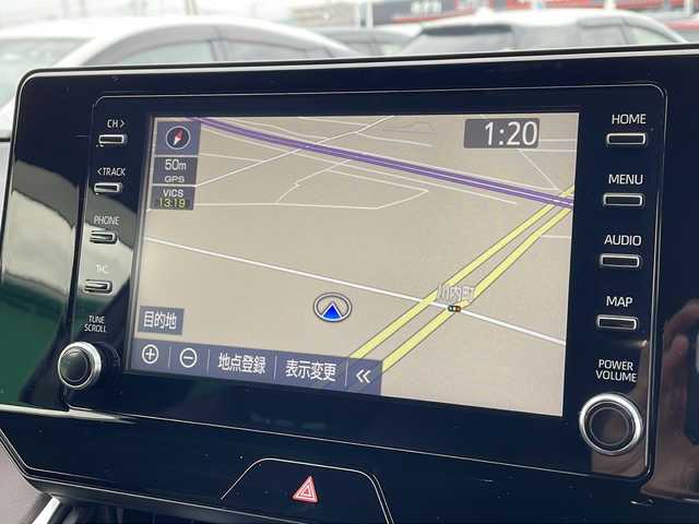 トヨタ ハリアー G 徳島県 2021(令3)年 5.1万km ホワイトパールクリスタルシャイン 純正ナビ/（ラジオ/フルセグ/BT/USB/AUX）/バックカメラ/ビルトインETC/追従式クルーズコントロール/ブラインドスポットモニター/デジタルインナーミラー/オートブレーキホールド/電動リアゲート/合皮シート/D席パワーシート/前後コーナーセンサー/LEDヘッドライト/純正フロアマット