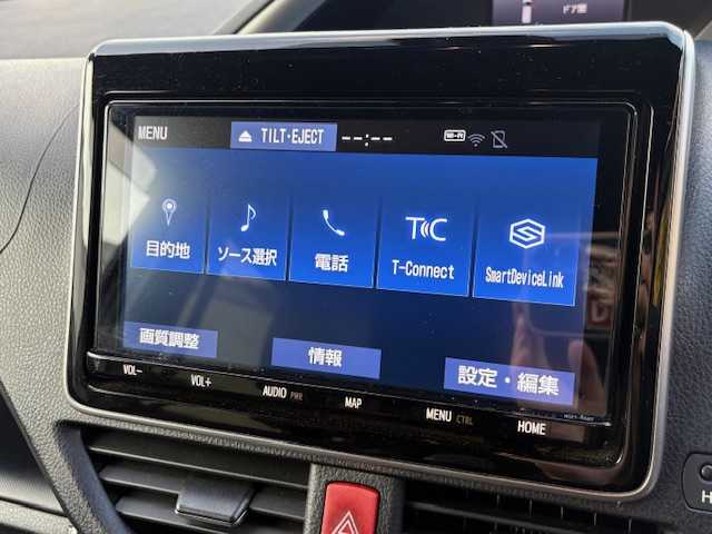 トヨタ ヴォクシー ZS 煌Ⅲ 大阪府 2021(令3)年 5万km ブラック 純正9型ナビ/フルセグ/両側パワースライドドア/トヨタセーフティセンス/クリアランスソナー/デジタルインナーミラー/ビルトインETC/ハーフレザーシート/LEDヘッドライト/純正アルミホイール/プッシュスタート/スマートキー