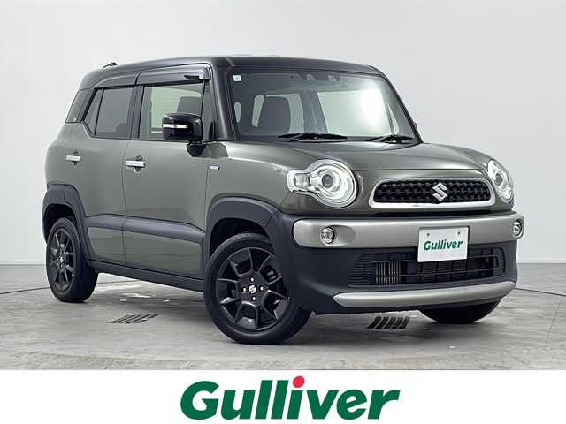 スズキ クロスビー HYBRID MZ 愛知県 2021(令3)年 3.2万km タフカーキパールメタリック/ブラック2トーン  ワンオーナー/ 純正メーカーオプションナビ　/ CD DVD フルセグTV Bluetooth USB SD FM AM/ アダプティブクルーズコントロール / スズキセーフティサポート/ デュアルカメラブレーキサポート/ 前方後方誤発進抑制/ 車線逸脱警報 / 標識認識機能 / 先行車発進お知らせ / ヒルホールドアシスト/ リアパーキングセンサー/ パドルシフト/ ＬＥＤオートヘッドライト/ オートハイビームシステム / 純正フォグランプ / ハーフレザーシート/ シートヒーター/ ビルトインETC/ 前後ドライブレコーダー/ 純正フロアマット / シートバックテーブル/ ISOFIX/ 保証書/ 取扱説明書/ スマートキー/ スペアキー