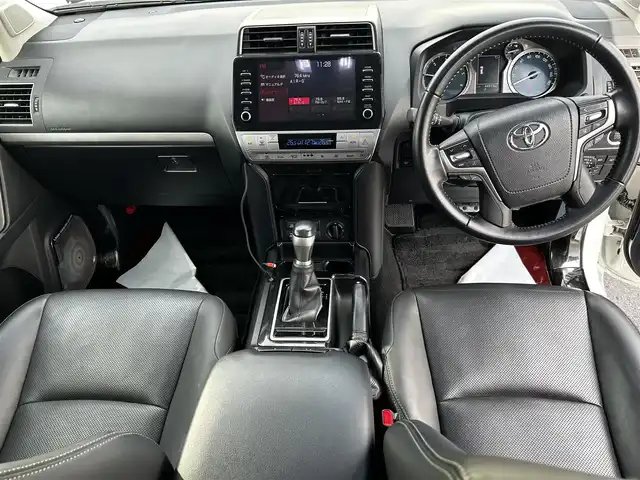 トヨタ ランドクルーザー プラド TX Lパッケージ ブラックED 道北・旭川 2021(令3)年 4.5万km ホワイトパールクリスタルシャイン メーカーオプションナビ/全方位カメラ/フルセグTV/マルチテレインモニター/サンルーフ/アドミレイションエアロ（前後）/RAYS20インチアルミホイール/コーナーセンサー/デジタルインナーミラー/ドライブレコーダー前後/黒革シート/前席パワーシート/前席シートヒーター/電動格納サードシート/ETC2.0