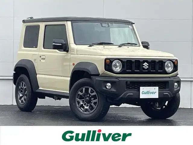 スズキ ジムニー シエラ JC 佐賀県 2020(令2)年 3.2万km シフォンアイボリーメタリックブラック2トーンルーフ デュアルセンサーブレーキサポート/クルーズコントロール/ダウンヒルアシストコントロール/純正8型ナビ/・バックカメラ/・フルセグTV/BT/CD/DVD/純正15インチAW/LEDヘッドライト/フォグランプ/オートライト/シートヒーター/ETC/前ドラレコ(SD欠)/プッシュスタート/スペアキー×１/取扱説明書/保証書