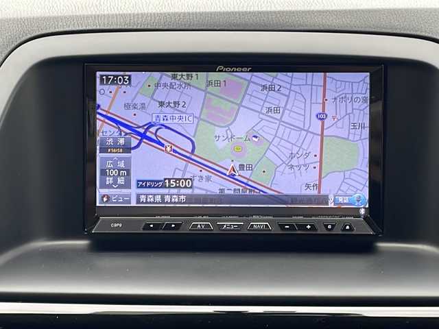 マツダ ＣＸ－５ 20S 青森県 2012(平24)年 6.6万km ジールレッドマイカ ・4WD/・社外ナビ/・フルセグ/・Bluetooth/・ETC/・プッシュスタート/・スマートキー/・アイドリングストップ/・横滑り防止/・純正エンジンスターター/・純正17AW/・スペアキー/・保証書・取説あり