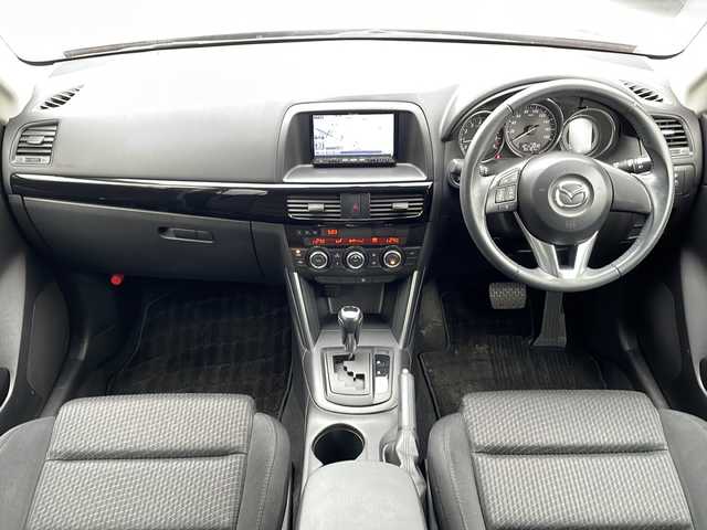 マツダ ＣＸ－５ 20S 青森県 2012(平24)年 6.6万km ジールレッドマイカ ・4WD/・社外ナビ/・フルセグ/・Bluetooth/・ETC/・プッシュスタート/・スマートキー/・アイドリングストップ/・横滑り防止/・純正エンジンスターター/・純正17AW/・スペアキー/・保証書・取説あり