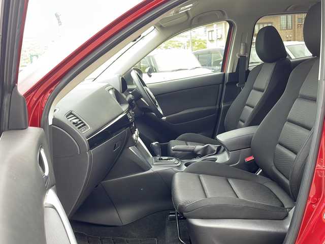 マツダ ＣＸ－５ 20S 青森県 2012(平24)年 6.6万km ジールレッドマイカ ・4WD/・社外ナビ/・フルセグ/・Bluetooth/・ETC/・プッシュスタート/・スマートキー/・アイドリングストップ/・横滑り防止/・純正エンジンスターター/・純正17AW/・スペアキー/・保証書・取説あり