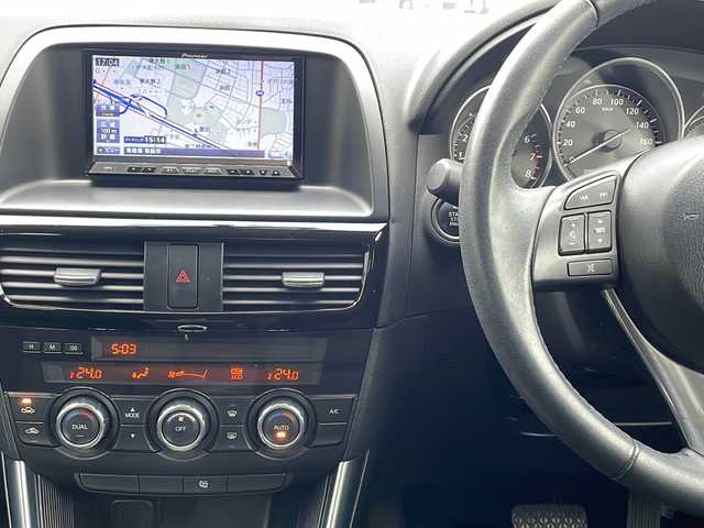 マツダ ＣＸ－５ 20S 青森県 2012(平24)年 6.6万km ジールレッドマイカ ・4WD/・社外ナビ/・フルセグ/・Bluetooth/・ETC/・プッシュスタート/・スマートキー/・アイドリングストップ/・横滑り防止/・純正エンジンスターター/・純正17AW/・スペアキー/・保証書・取説あり