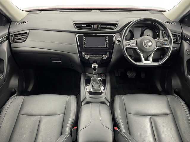 日産 エクストレイル 20Xi レザーED Vセレクション 新潟県 2020(令2)年 6.3万km ガーネットレッド 純正ナビ MJ320D-W/(AM/FM/CD/DVD/TV/BT)/全方位モニター/衝突軽減ブレーキ/レーンキープアシスト/レーダークルーズコントロール/電動Pブレーキ/コーナーセンサー/プッシュスタート/オートライト/シートヒーター/パワーシート/電動リアゲート/ETC/デジタルインナーミラー/ドライブレコーダー/スマートキー/純正フロアマット/アイドリングストップ