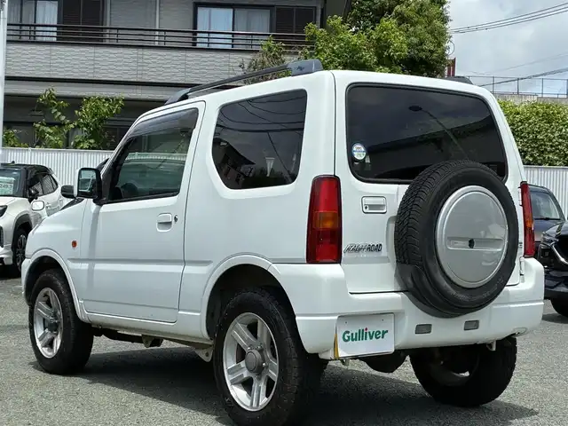 マツダ ＡＺ オフロード XC 熊本県 2010(平22)年 12万km スペリアホワイト 4WD/IC付ターボ/ルーフレール/社外メモリナビ(NVA-MS3109)/【ワンセグTV/CD】/社外16インチアルミホイール/ETC/純正フロアマット/ベンチシート/パワーステアリング/ダブルエアバッグ/パワーウインドウ/ABS/取扱説明書/保証書