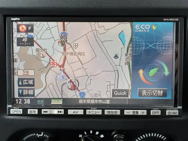 マツダ ＡＺ オフロード XC 熊本県 2010(平22)年 12万km スペリアホワイト 4WD/IC付ターボ/ルーフレール/社外メモリナビ(NVA-MS3109)/【ワンセグTV/CD】/社外16インチアルミホイール/ETC/純正フロアマット/ベンチシート/パワーステアリング/ダブルエアバッグ/パワーウインドウ/ABS/取扱説明書/保証書