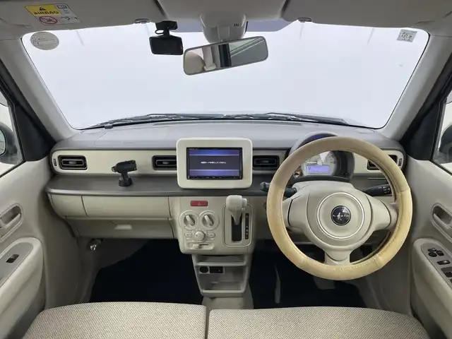 スズキ ラパン L 群馬県 2015(平27)年 7.3万km ブルーイッシュブラックパール3 純正ＳＤナビ　ドライブレコーダー　シートヒーター　フルセグテレビ　パワーステアリング　パワーウィンドウ　横滑り防止装置　アイドリングストップ　スマートキー　エンジンスタートボタン　ＡＢＳ