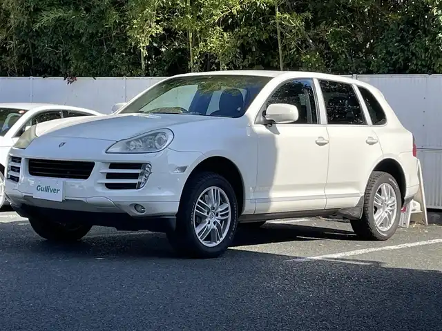 ポルシェ カイエン S 茨城県 2009(平21)年 8.9万km パール フリップダウンDVDのみ/パドルシフト/HDDナビ/ワンセグテレビ/ETC/ワンセグテレビ/ＥＴＣ/４ＷＤ/純正ホイール/パワーシート/レザーシート