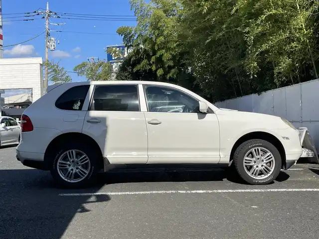 ポルシェ カイエン S 茨城県 2009(平21)年 8.9万km パール フリップダウンDVDのみ/パドルシフト/HDDナビ/ワンセグテレビ/ETC/ワンセグテレビ/ＥＴＣ/４ＷＤ/純正ホイール/パワーシート/レザーシート