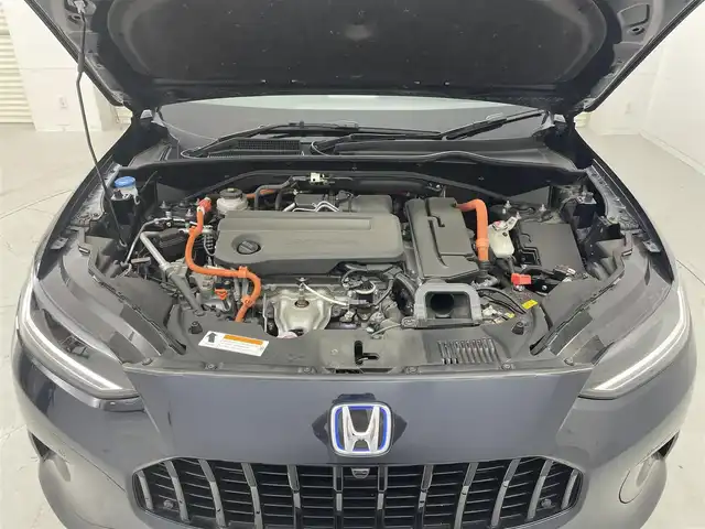ホンダ ＺＲ－Ｖ ハイブリッド e:HEV Z 茨城県 2023(令5)年 1.4万km ミッドナイトブルービームM Honda CONNECTディスプレー＋ナビTVキッド/Bluetooth/フルセグ/radio//BOSEプレミアムサウンド/マルチビューカメラシステム/Honda SENSING/ETC2.0/BSM/D+N席パワーシート/シートヒーター/運転席＋助手席＋リア左右/ETC2.0車載器/オートマチックハイビーム/アクティブコーナリングライト/パドルシフト