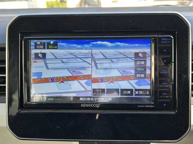 スズキ イグニス ハイブリッド MX 鳥取県 2021(令3)年 5.4万km ピュアホワイトP デュアルカメラブレーキサポート/KENWOODナビ【KXM-E505W】/・フルセグ/CD/DVD/Bluetooth/バックカメラ/スマートキー/プッシュスタート/ビルトインETC/前席シートヒーター/純正16AW/ABS/横滑り防止装置/レーンキープアシスト/オートライト/W&サイドエアバック/カーテンエアバック