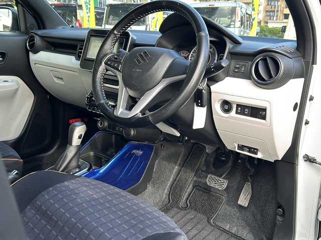 スズキ イグニス ハイブリッド MX 鳥取県 2021(令3)年 5.4万km ピュアホワイトP デュアルカメラブレーキサポート/KENWOODナビ【KXM-E505W】/・フルセグ/CD/DVD/Bluetooth/バックカメラ/スマートキー/プッシュスタート/ビルトインETC/前席シートヒーター/純正16AW/ABS/横滑り防止装置/レーンキープアシスト/オートライト/W&サイドエアバック/カーテンエアバック