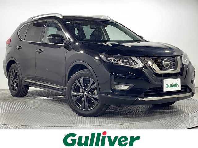 日産 エクストレイル 20Xi 広島県 2020(令2)年 4.8万km ダイヤモンドブラック 純正ナビ/全周囲カメラ/電動リアゲート/パワーシート/シートヒーター/インテリジェントルームミラー/ブラインドスポットモニター/ドラレコ/ＥＴＣ/オートマチックハイビーム/電動パーキングブレーキ/衝突被害軽減/レーンキープ/オートマチックハイビーム/純正18インチアルミホイール(225/60/R18)/エアバッグ(運転席/助手席)