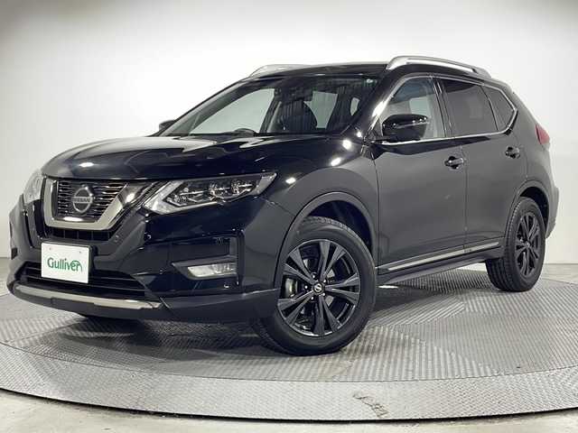 日産 エクストレイル 20Xi 広島県 2020(令2)年 4.8万km ダイヤモンドブラック 純正ナビ/全周囲カメラ/電動リアゲート/パワーシート/シートヒーター/インテリジェントルームミラー/ブラインドスポットモニター/ドラレコ/ＥＴＣ/オートマチックハイビーム/電動パーキングブレーキ/衝突被害軽減/レーンキープ/オートマチックハイビーム/純正18インチアルミホイール(225/60/R18)/エアバッグ(運転席/助手席)