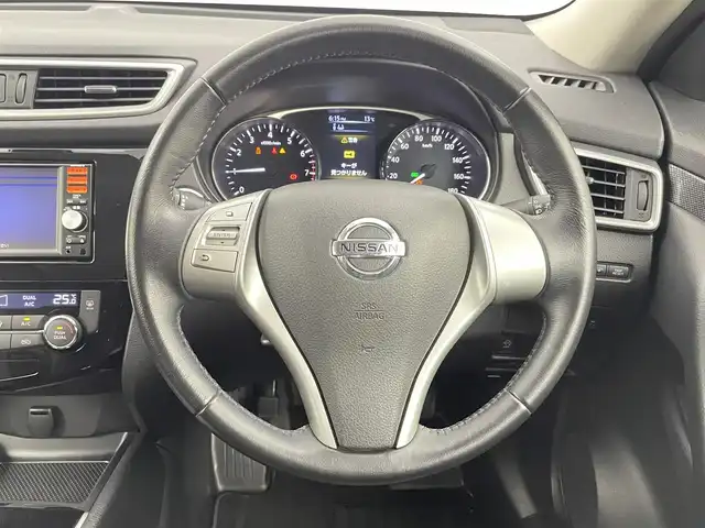 日産 エクストレイル 20X エマージェンシーブレーキ 千葉県 2016(平28)年 6.5万km スチールブルー 禁煙車/エマージェンシーブレーキ/純正ナビ/・MM115D-W/・CD/BT/フルセグ/バックカメラ/前席シートヒーター/撥水シート/車線逸脱警報/コーナーセンサー/ETC/オートライト/スマートキー/純正アルミホイール/横滑り防止装置