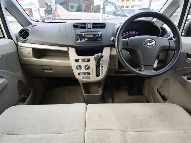 ダイハツ ムーヴ L 熊本県 2014(平26)年 6.5万km パールホワイトⅢ 純正CDオーディオ/【AM/FM】/盗難防止装置/電動格納ミラー/純正フロアマット