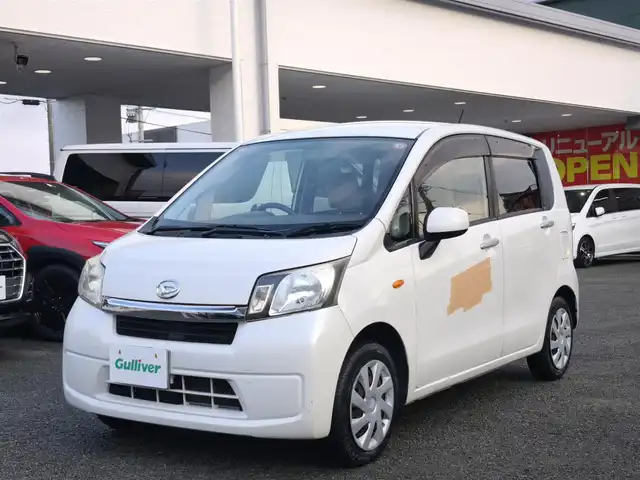 ダイハツ ムーヴ L 熊本県 2014(平26)年 6.5万km パールホワイトⅢ 純正CDオーディオ/【AM/FM】/盗難防止装置/電動格納ミラー/純正フロアマット