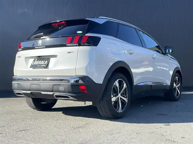 プジョー ３００８ GT ブルー HDi 静岡県 2019(令1)年 3.7万km パール ナビ・TV/Apple Carplay/サンルーフ/前後ドラレコ/衝突軽減ブレーキ/ACC BSM LKA/パドルシフト/ワイヤレス充電/インテリジェントハイビーム/360°カメラ/前席シートヒーター