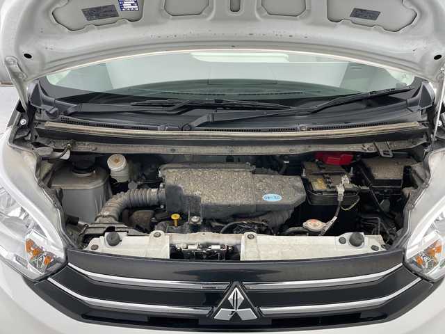 三菱 ｅＫスペース E 長野県 2017(平29)年 2.3万km シルキーホワイト パナソニックナビ/ＣＤ再生/地デジＴＶ/両側スライドドア/アイドリングストップ/ライトレベライザー/電動格納ミラー/ＥＴＣ/キーレス/フロアマット