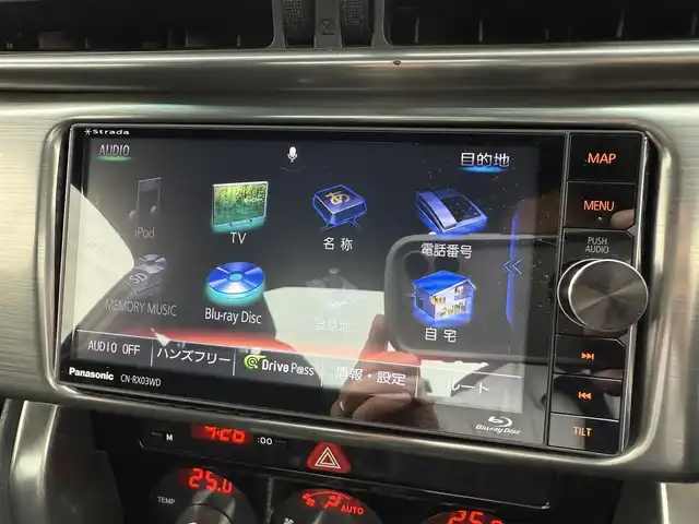 トヨタ ８６ GT 兵庫県 2017(平29)年 4.4万km オレンジメタリック ストラーダナビ/フルセグTV/ETC/クルーズコントロール/純正17インチアルミホイール/LEDヘッドライト/フォグランプ/プッシュスタート＆スマートキー/ETC