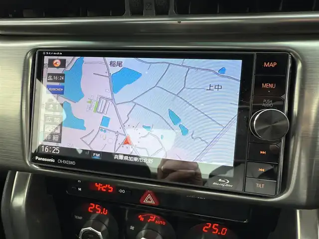トヨタ ８６ GT 兵庫県 2017(平29)年 4.4万km オレンジメタリック ストラーダナビ/フルセグTV/ETC/クルーズコントロール/純正17インチアルミホイール/LEDヘッドライト/フォグランプ/プッシュスタート＆スマートキー/ETC