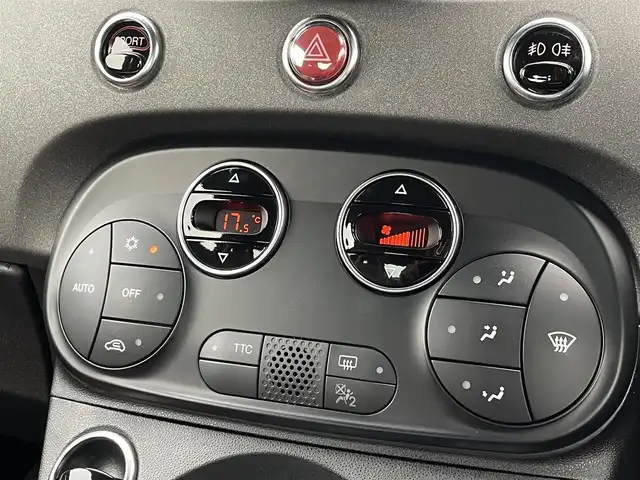 アバルト ５９５ コンペティツィオーネ 三重県 2018(平30)年 4.8万km グレー レコードモンツァマフラー/フローティングナビ　/フルセグＴＶ/ブルーレイ再生/ＤＶＤ再生/パドルシフト/純正１７インチアルミホイール/純正ドライブレコーダー/ＥＴＣ車載器/グリジオレコード/取扱説明書/スペアキー1本(キーレスなし)