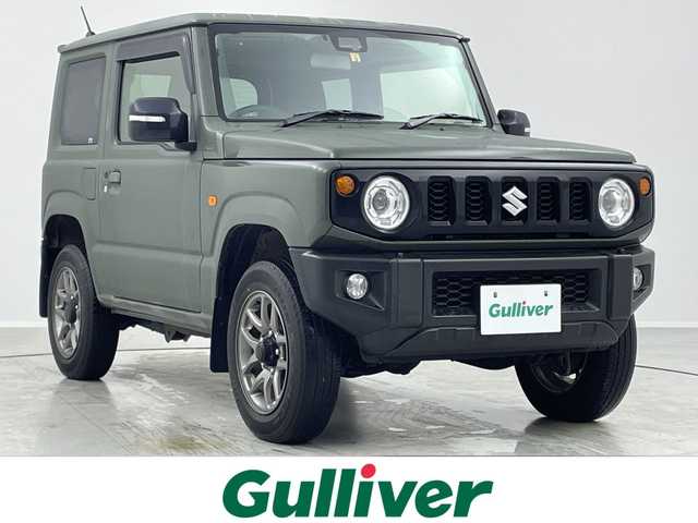 スズキ ジムニー XC 茨城県 2022(令4)年 3.1万km ジャングルグリーン ・社外ナビ/・フルセグTV/・純正16インチアルミホール/・ドアバイザー/・フロアマット/・シートヒーター/・革巻きステアリング/・ステアリングスイッチ/・オートライト/・アイドリングストップ/・スマートキー/・プッシュスタート/・ミラーヒーター