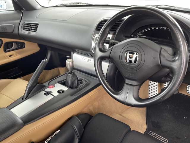 ホンダ Ｓ２０００ 山形県 2005(平17)年 2.8万km セブリングシルバーM ・純正ハードトップ/・運転席レカロシート/・モデューロサスペンションキット/・モデューロ１７インチアルミ/・キセノンヘッドライト/・ETC/・キーレス/・社外レーダー探知機