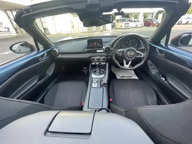 マツダ ロードスター S スペシャルパッケージ 群馬県 2019(平31)年 7.9万km クリスタルブルー オープンカー/ドライブレコーダー/ETC/純正ナビ（FM/AM・フルセグ・BT）/シートヒーター/DVD再生/スマートキー/プッシュスタート/前後コーナーセンサー/バックカメラ/LEDヘットライト