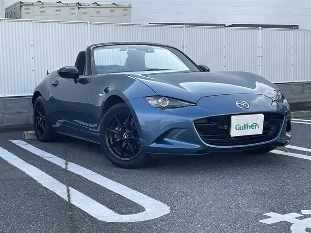 マツダ ロードスター S スペシャルパッケージ 群馬県 2019(平31)年 7.9万km クリスタルブルー オープンカー/ドライブレコーダー/ETC/純正ナビ（FM/AM・フルセグ・BT）/シートヒーター/DVD再生/スマートキー/プッシュスタート/前後コーナーセンサー/バックカメラ/LEDヘットライト