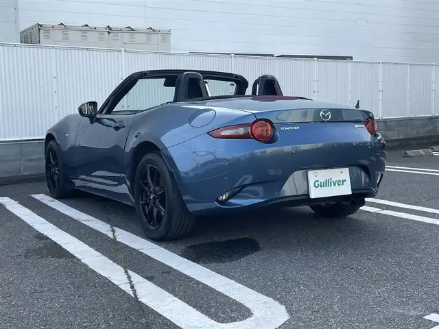 マツダ ロードスター S スペシャルパッケージ 群馬県 2019(平31)年 7.9万km クリスタルブルー オープンカー/ドライブレコーダー/ETC/純正ナビ（FM/AM・フルセグ・BT）/シートヒーター/DVD再生/スマートキー/プッシュスタート/前後コーナーセンサー/バックカメラ/LEDヘットライト