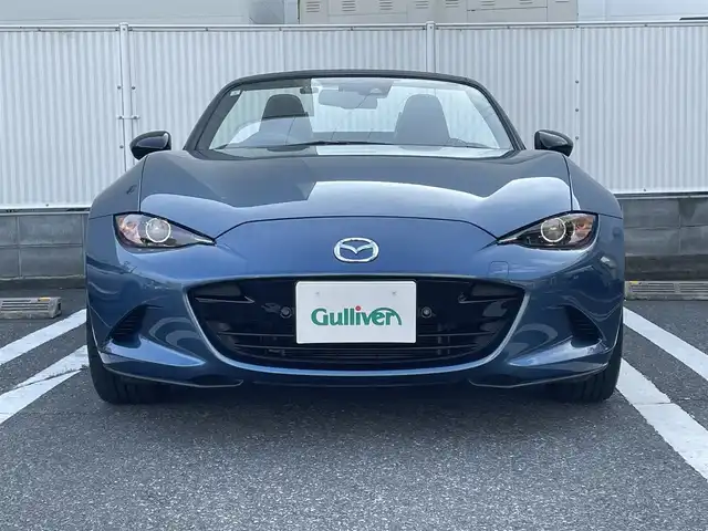 マツダ ロードスター S スペシャルパッケージ 群馬県 2019(平31)年 7.9万km クリスタルブルー オープンカー/ドライブレコーダー/ETC/純正ナビ（FM/AM・フルセグ・BT）/シートヒーター/DVD再生/スマートキー/プッシュスタート/前後コーナーセンサー/バックカメラ/LEDヘットライト
