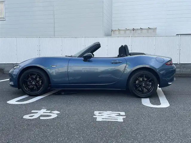 マツダ ロードスター S スペシャルパッケージ 群馬県 2019(平31)年 7.9万km クリスタルブルー オープンカー/ドライブレコーダー/ETC/純正ナビ（FM/AM・フルセグ・BT）/シートヒーター/DVD再生/スマートキー/プッシュスタート/前後コーナーセンサー/バックカメラ/LEDヘットライト