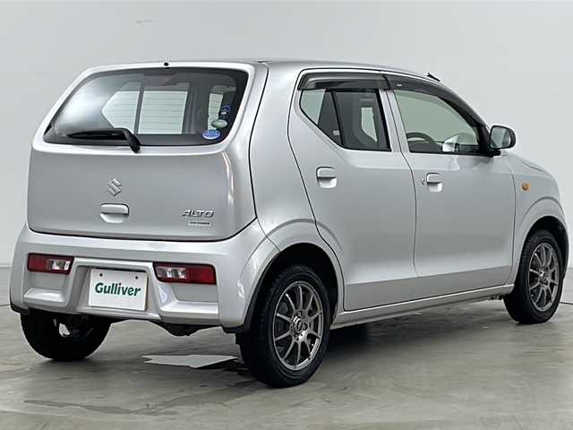 スズキ アルト L 富山県 2017(平29)年 2万km シルキーシルバーメタリック ・4WD/・純正オーディオ&CD/・横滑り防止装置/・アイドリングストップ/・前席シートヒーター/・純正フロアマット/・リモコンキー/・スチールホイール夏タイヤ積込