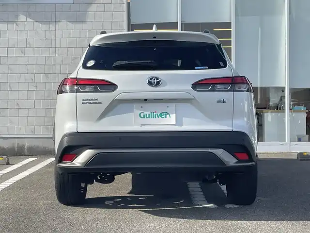 トヨタ カローラ クロス ハイブリッド Z 宮崎県 2022(令4)年 5万km プラチナホワイトパールマイカ 〇純正ディスプレイオーディオ/〇フルセグTV/○Bluetooth	/〇バックカメラ	/〇ETC	/〇ワンオーナー/〇プリクラッシュセーフティ	/〇レーントレーシングアシスト/〇レーダークルーズコントロール	/〇オートマチックハイビーム/〇ロードサインアシスト/〇パーキングサポートブレーキ/〇LEDヘッドランプ/〇LEDシーケンシャルターンランプ/〇LEDフロントフォグランプ/〇ルーフレール/〇リアスポイラー	/○オートマチックハイビーム	/〇オートライト				/〇純正18インチアルミ			/〇シートヒーター	/〇パワーシート/〇パワーバックドア	/〇左右独立温度調整オートエアコン	/〇スマートエントリー	/〇スタートシステム